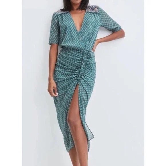 Mariposa Silk Dress - Picture 1 of 7